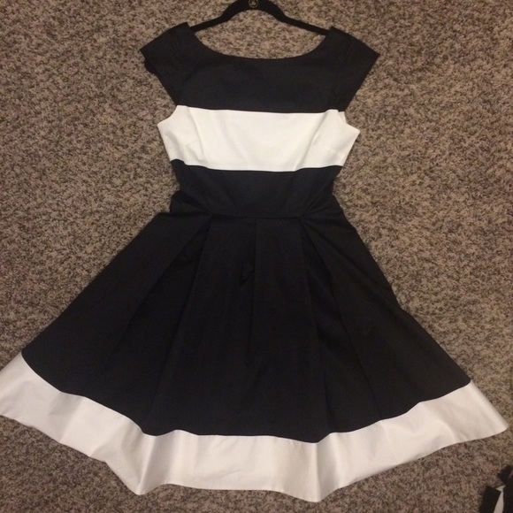 Sold Kate Spade  Dress black and white size 6 sold - Picture 3 of 6